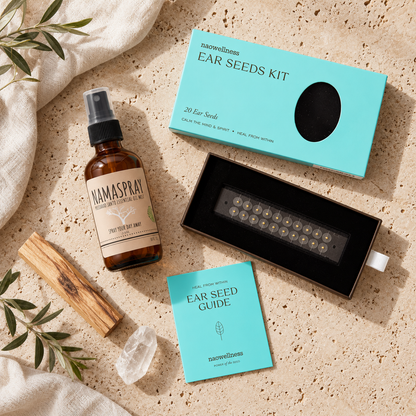 NAO Wellness Ear Seeds Kit + Namaspray Self-Care Ritual Bundle